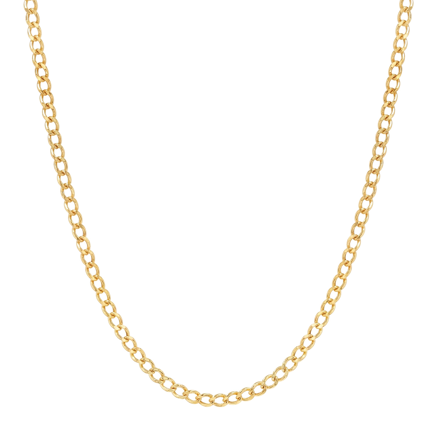 Kids Dainty Cuban Link Chain Necklace