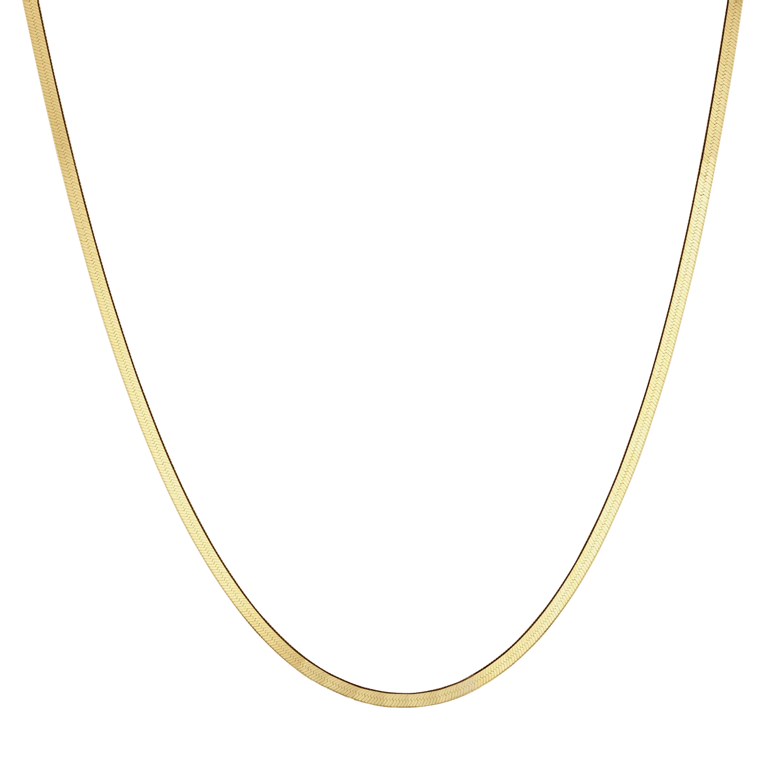 Kids Herringbone Necklace 3mm