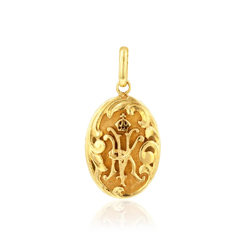 Princess Ka'iulani Pendant in 14K or 18K Gold [regular and small]