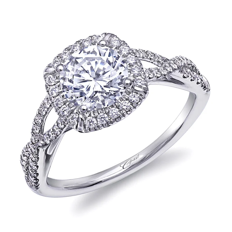 Diamond Engagement Ring 14 KT