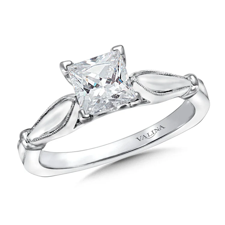 Solitaire Diamond Engagement Ring