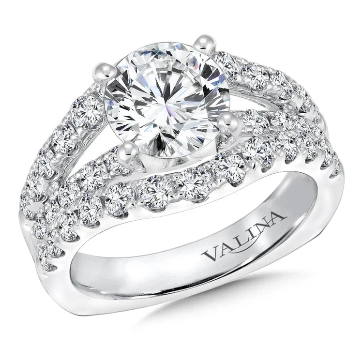 Split Shank Style Engagement Ring