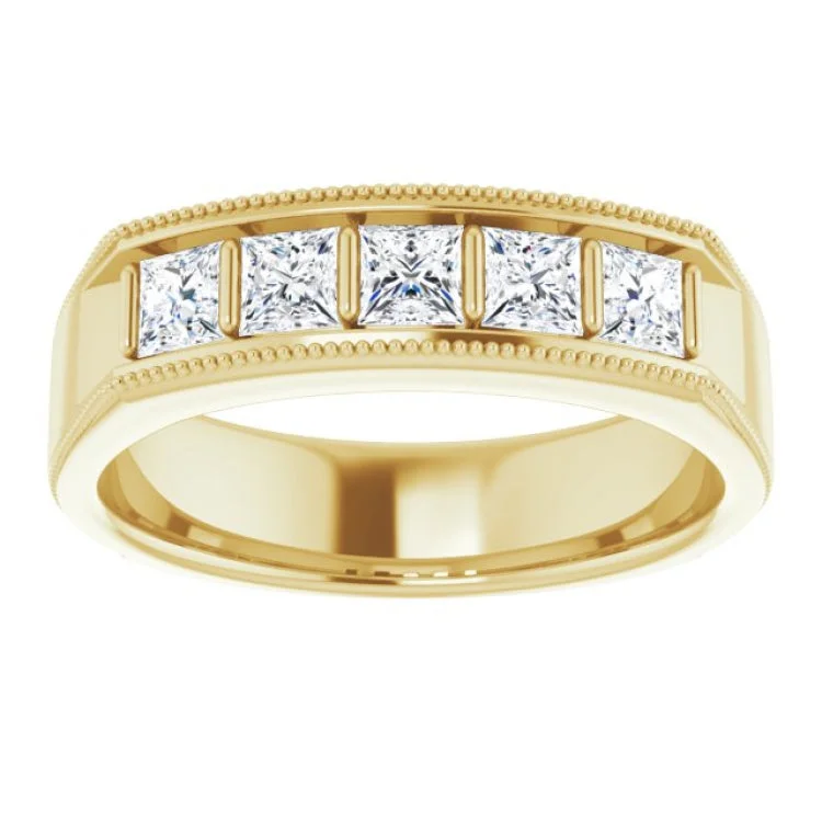 14K Yellow 1 CTW Natural Diamond Ring