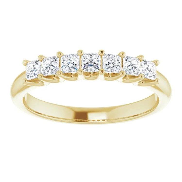 14K Yellow 1/2 CTW Natural Diamond Anniversary Band