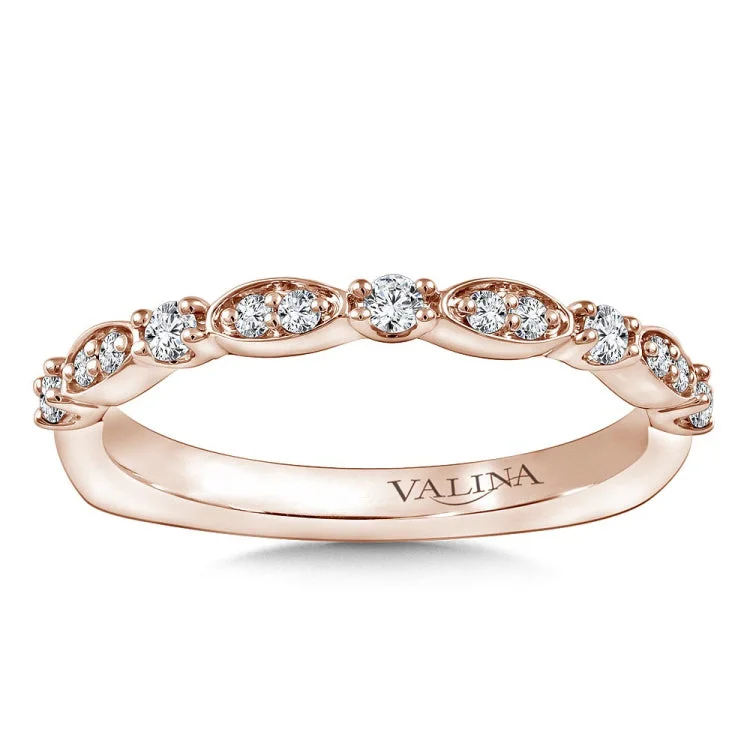 Stackable Diamond Wedding Band