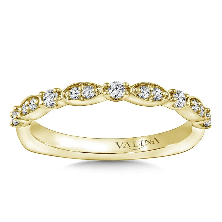 Stackable Diamond Wedding Band