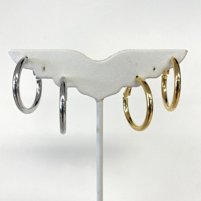 Classic 1" Hoop Earrings