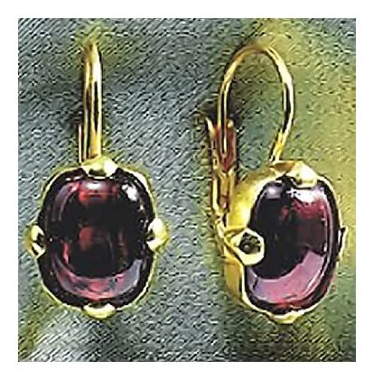 Galatea Garnet Earrings