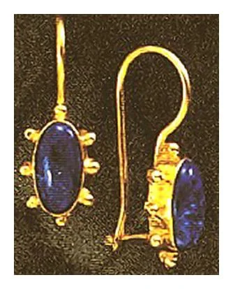 Metropolitan Blues Lapis Earrings