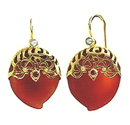 Royal Down Earrings