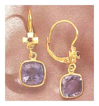 Santa Lucia Iolite Earrings