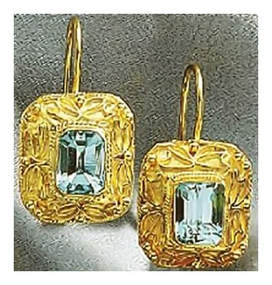 Selsey Blue Topaz Earrings