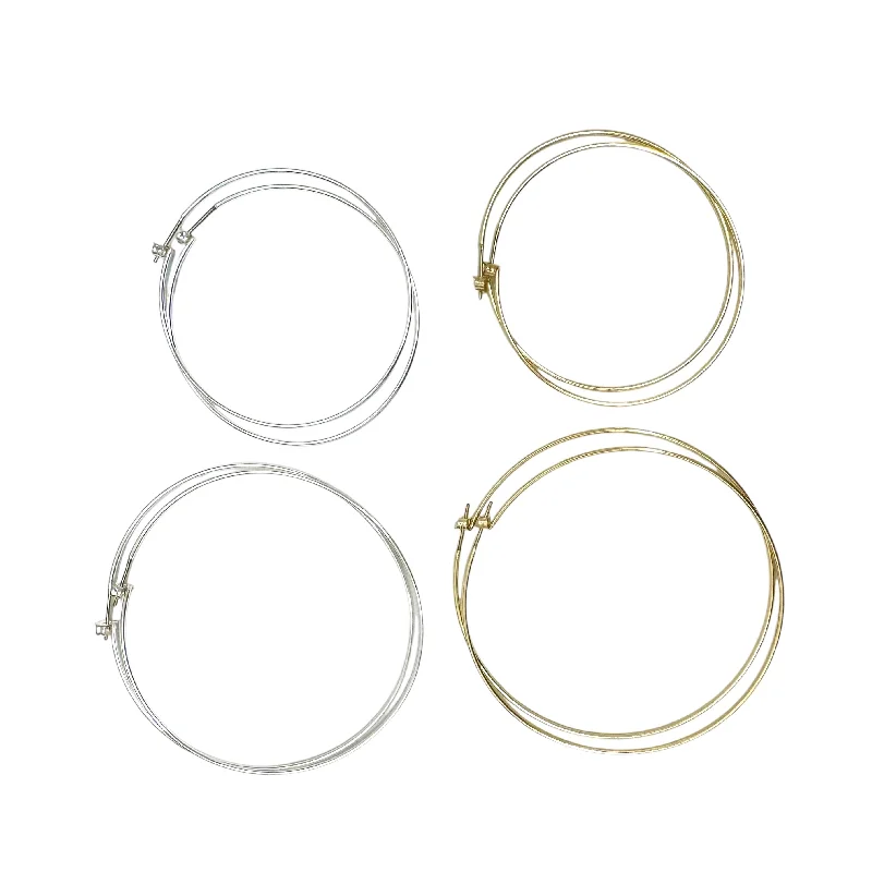 Ultra-Thin Hoop Earrings