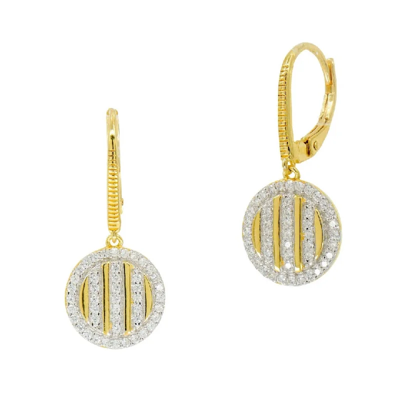 Freida Rothman Radiance Leverback Earrings