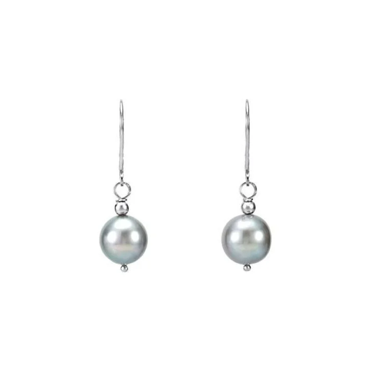 Freshwater Cultured Pearl Lever Back Earrings