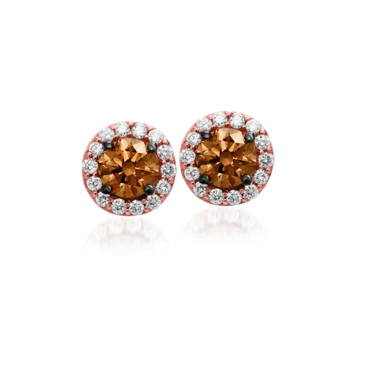 14K Le Vian Strawberry Gold Earrings