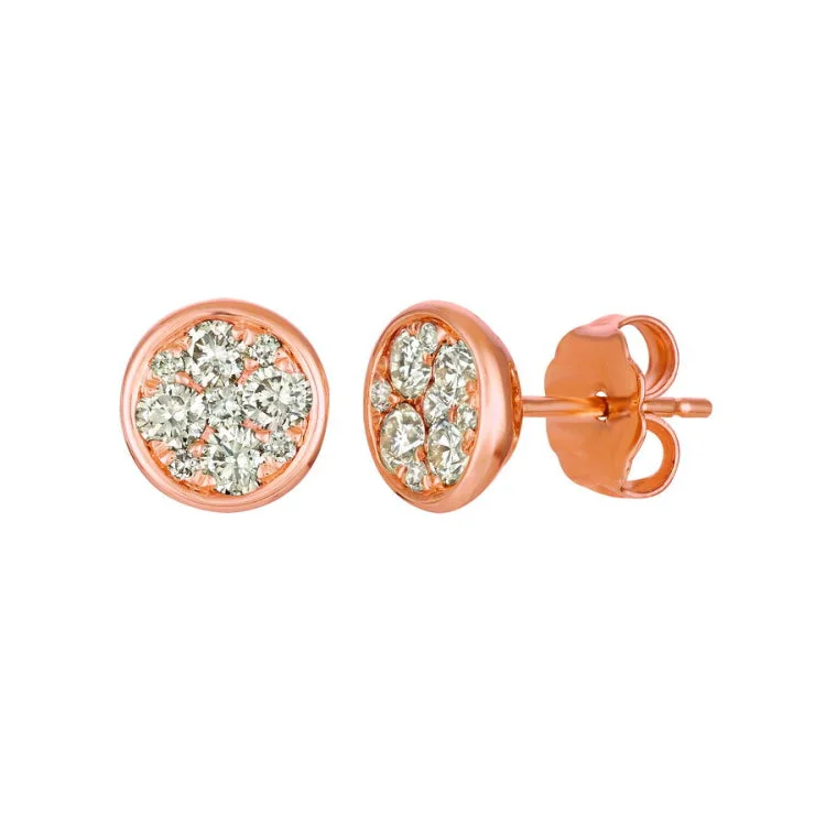 14K Le Vian Strawberry Gold Earrings