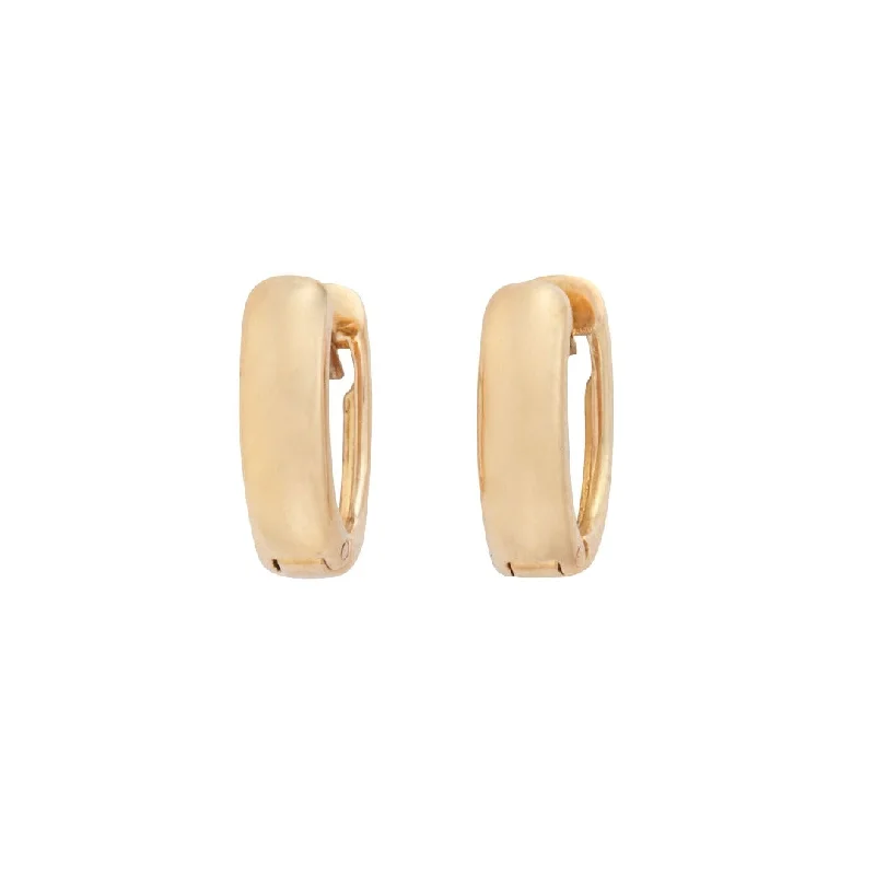 Marla Aaron 18K Yellow Gold Huggie Earring Base