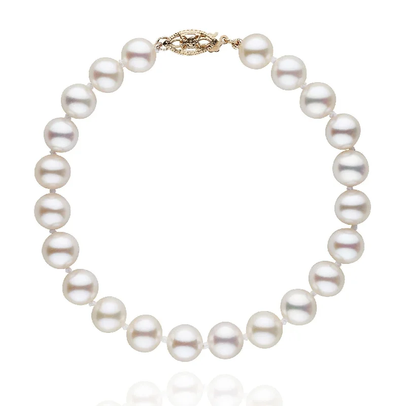 7.5-8.0 mm AAA White Freshwater Pearl Bracelet