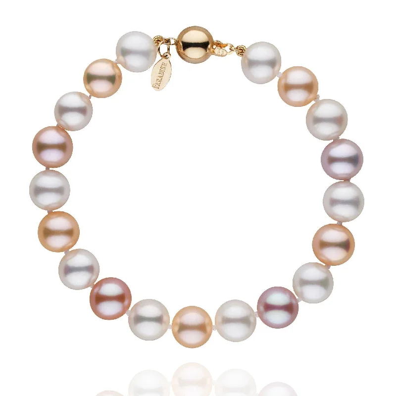 8.5-9.0 mm Multicolor Freshadama Pearl Bracelet