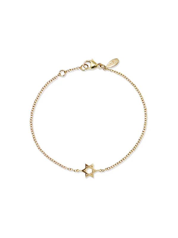 Love Letter Star of David Bracelet