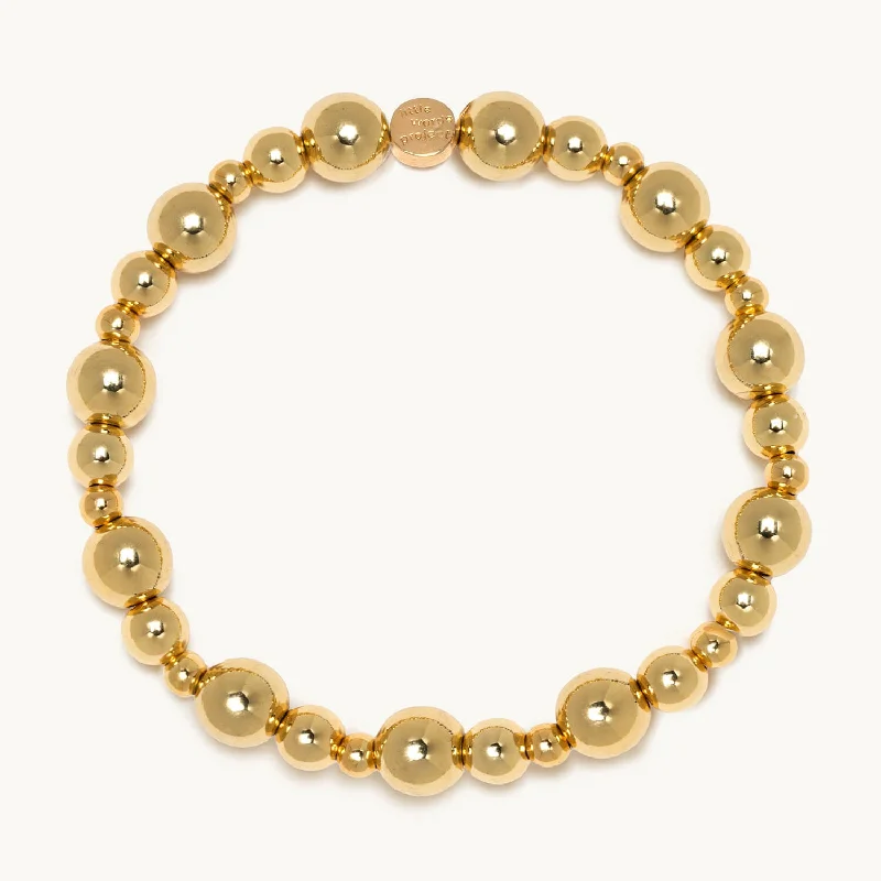 Gold Bubbles Bracelet Base