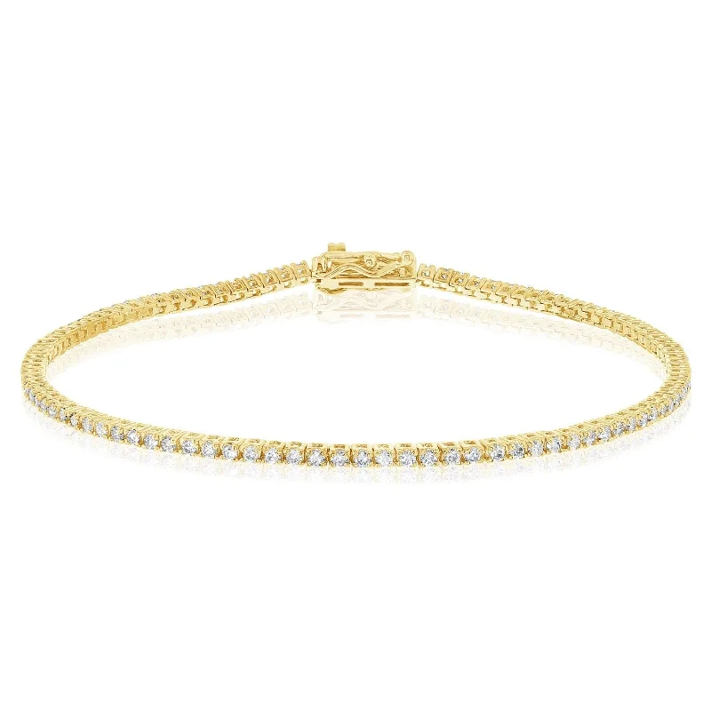 1 Carat Diamond Tennis Bracelet