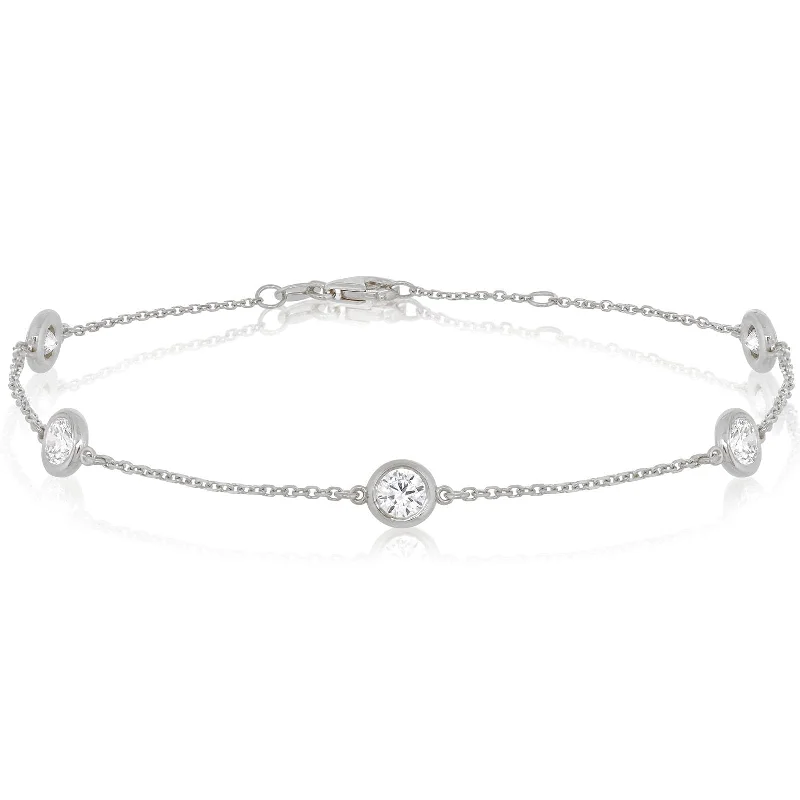 1 Carat Diamonds By The Inch Bracelet