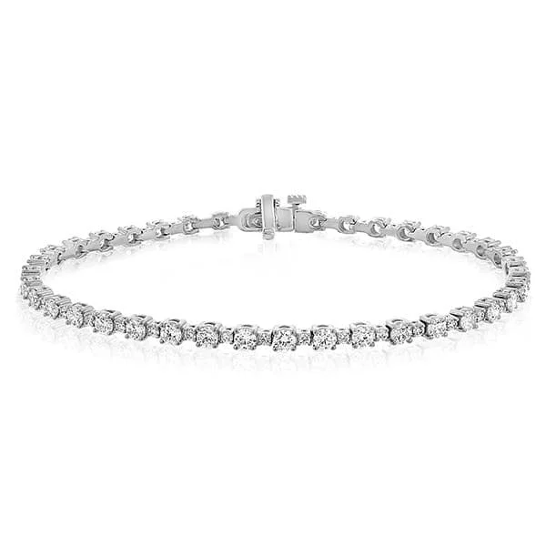 Alternating Diamond Line Bracelet