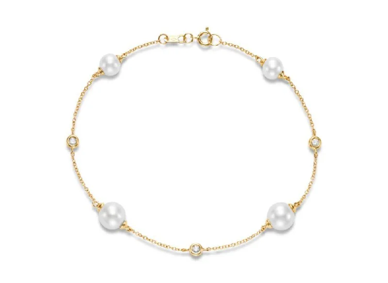 Cultured Pearl Aida Bracelet