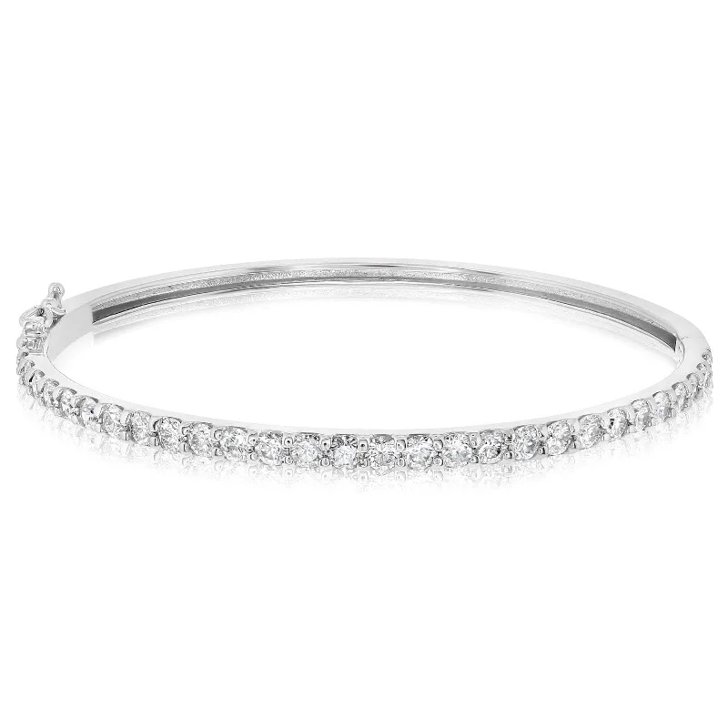 Diamond Bangle Bracelet