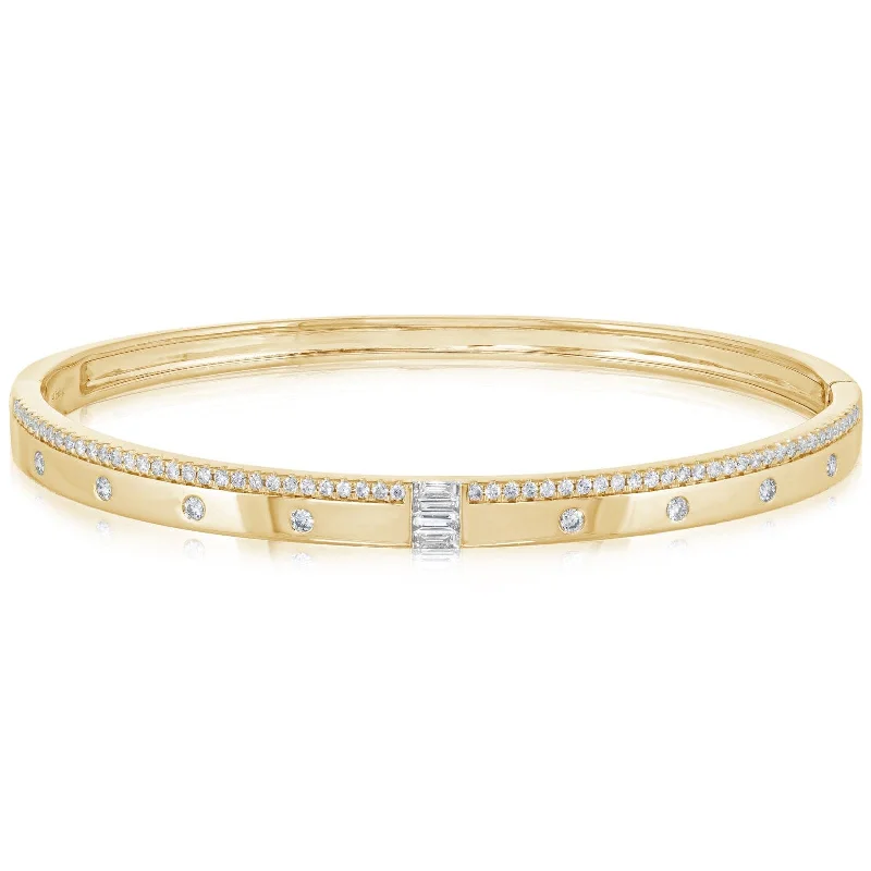 Diamond Bangle Bracelet