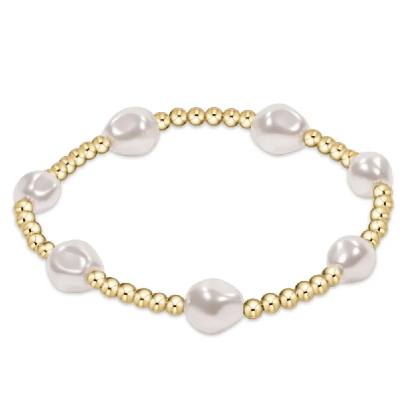 enewton 6.25" Admire Gold 3mm Bead Bracelet - Spring/Summer 2024