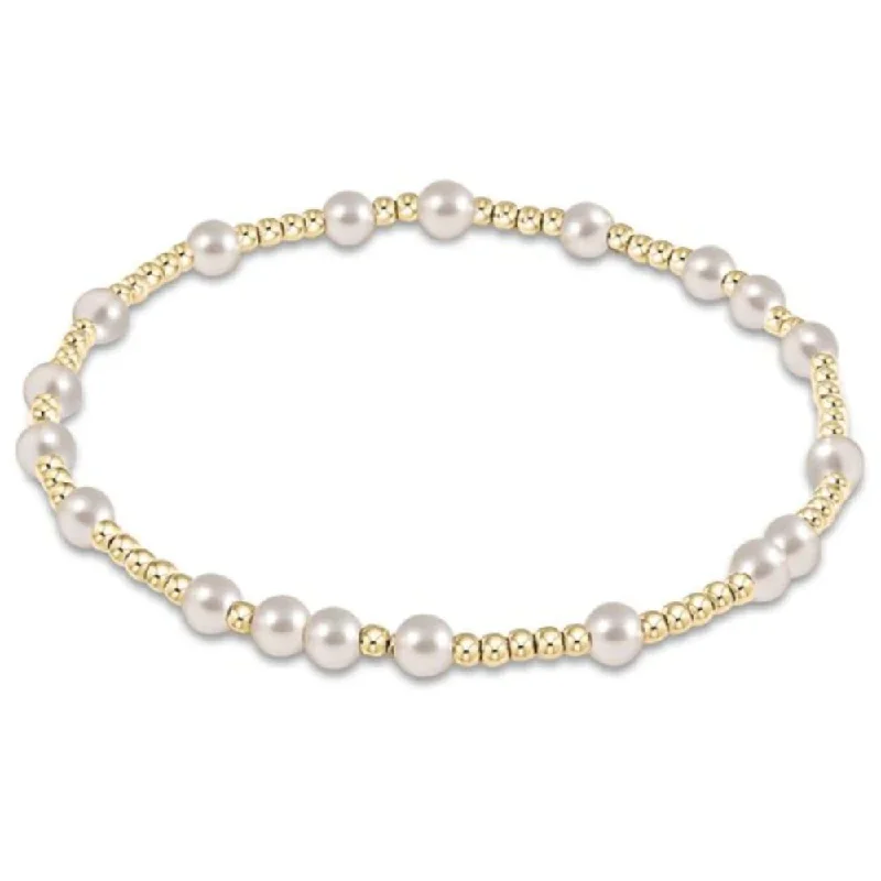 enewton 6.25" Hope Unwritten Bracelet - Pearl