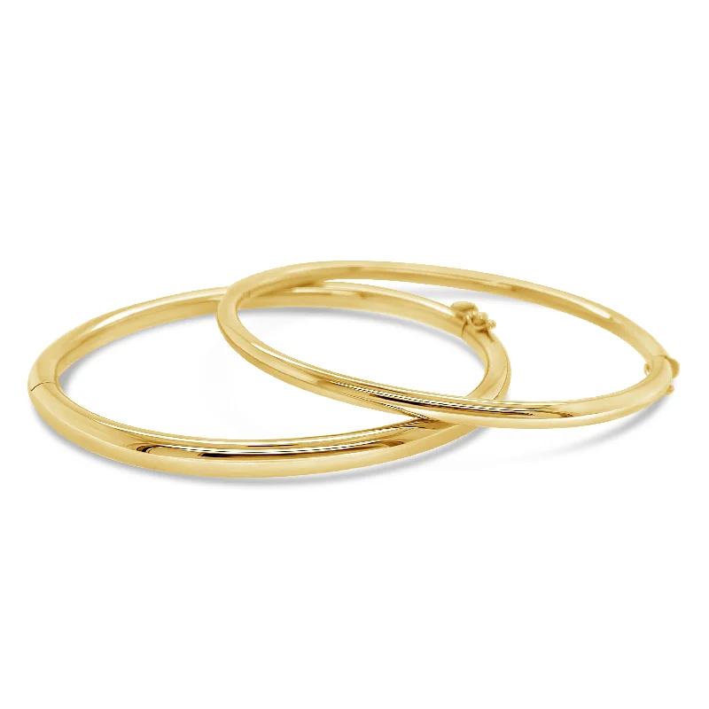 Hinged Tubular Bangle Bracelet