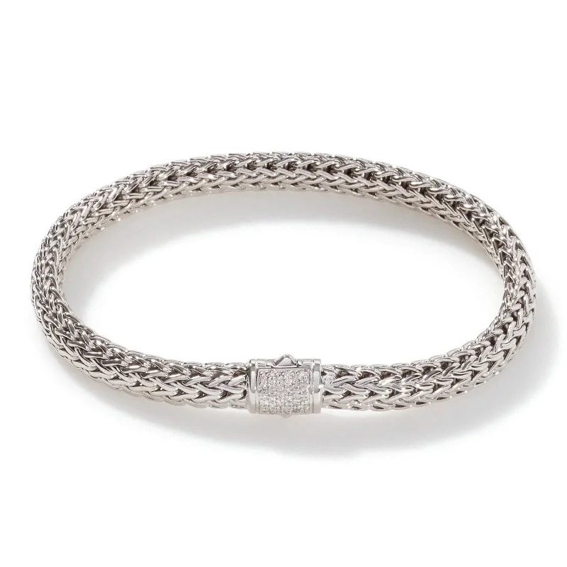 JOHN HARDY Icon 7.5mm Diamond Bracelet