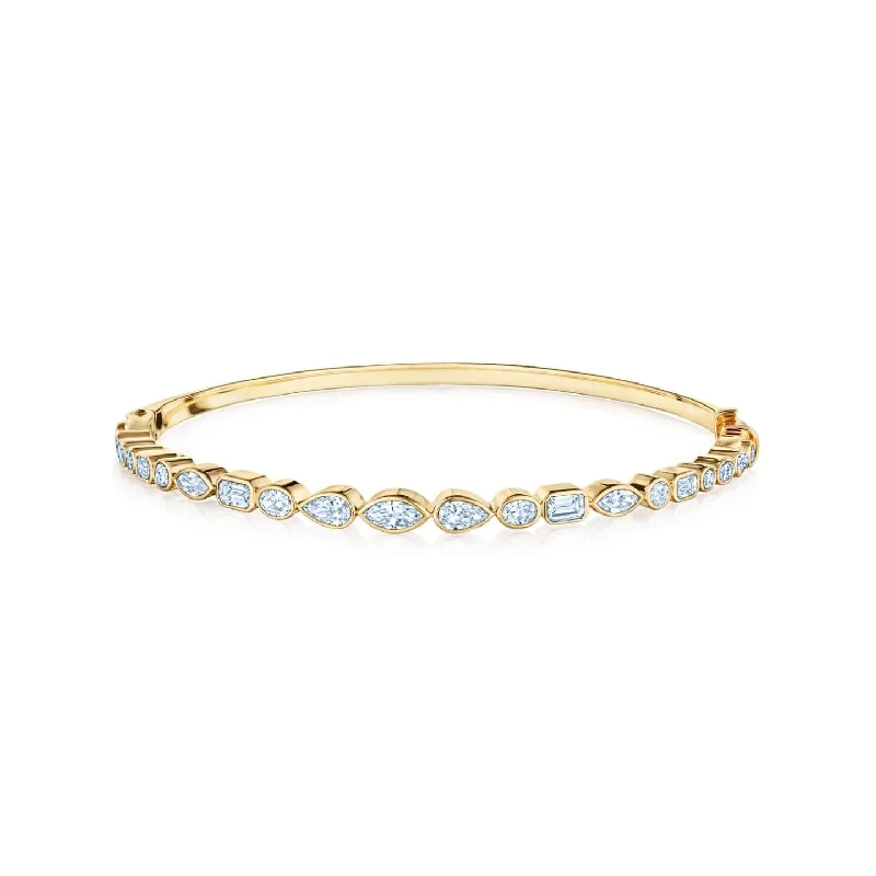 KWIAT Portofino Mixed Shape Diamond Bangle