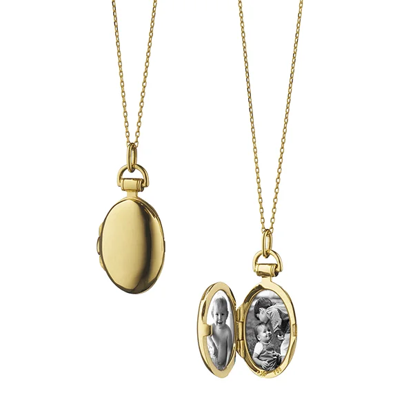 18K Yellow Gold Petite Locket