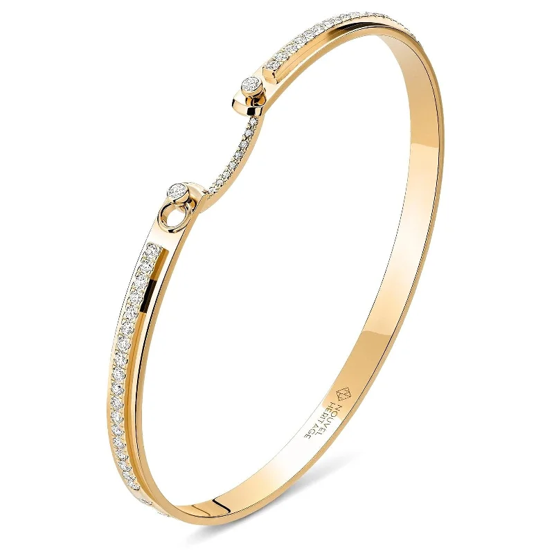 NOUVEL HERITAGE Tuxedo Mood Diamond Bangle