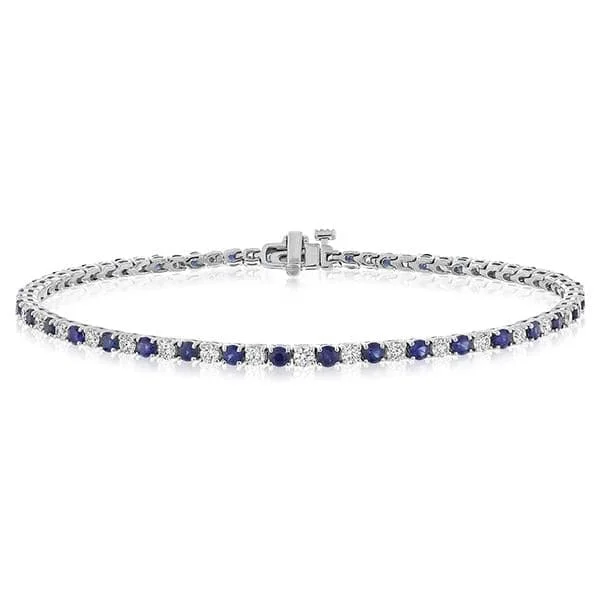 Sapphire & Diamond Bracelet